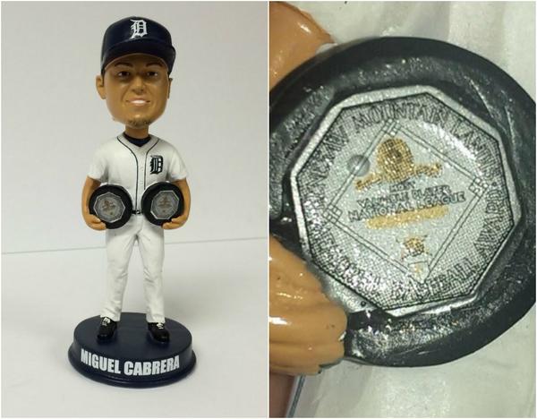 Miguel Cabrera Bobblehead Error